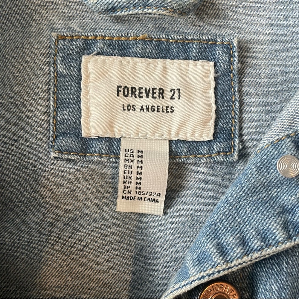 Floral Denim Jacket - Picture 5 of 5